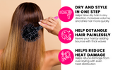 Miss Pouty 360° AmazeBall 8-in-1 Hairbrush – The Ultimate Multi-Function Styling Tool