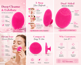Silicone Exfoliating Facial Brush Pads