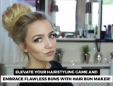 Hair Styling Hair Buns - 3 Sizes
