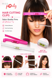 Miss Pouty Hair Cutting Clips – Salon-Quality Trims at Home!