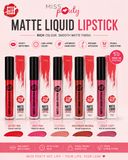 Miss Pouty HOT LIPZ Matte Liquid Lipstick – Luscious Colour with a Smooth Matte Finish