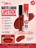 Miss Pouty HOT LIPZ Matte Liquid Lipstick – Luscious Colour with a Smooth Matte Finish