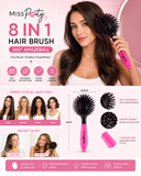 Miss Pouty 360° AmazeBall 8-in-1 Hairbrush – The Ultimate Multi-Function Styling Tool