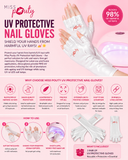 Miss Pouty UV Protective Nail Gloves – Shield Your Hands from Harmful UV Rays!