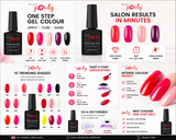 Miss Pouty One Step Gel Colour Nail Polish 10ml – UV/LED Soak Off Gel Polish