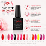 Miss Pouty One Step Gel Colour Nail Polish 10ml – UV/LED Soak Off Gel Polish