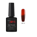 Miss Pouty Nail Polish - 'Gel Polish Colour' & 'Gel Polish Thermal Colour Change'