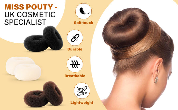 Hair Styling Hair Buns - 3 Sizes