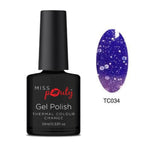 Miss Pouty Nail Polish - 'Gel Polish Colour' & 'Gel Polish Thermal Colour Change'